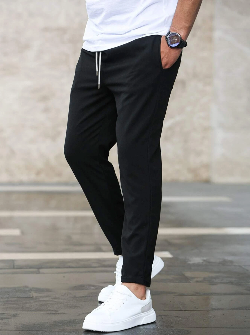 Adrastos | Elastische herenbroek - comfortabel, slim fit, casual en formeel