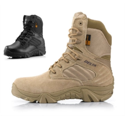 Fortrex | Onverwoestbare legerlaarzen voor heren – winter, outdoor, tactisch, schokabsorberend, slipvast