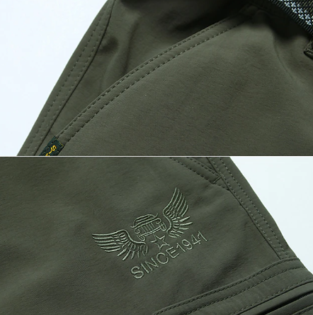 Gorien | Heren Cargo Broek - Winter Fleece Gevoerd, Waterafstotend, Outdoor & Casual Broek