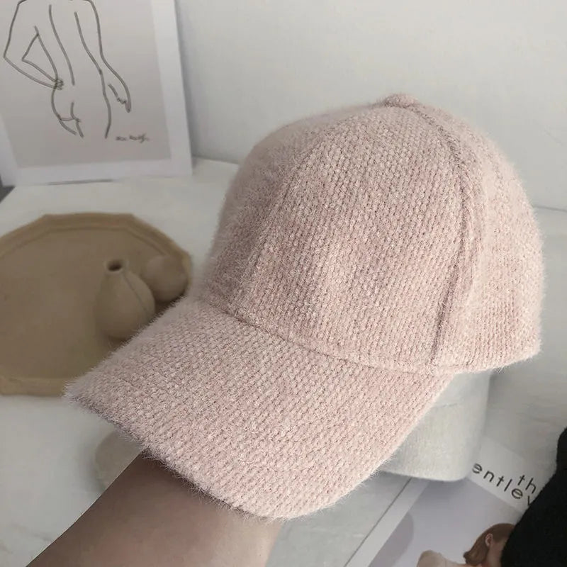 FrostCap | Unisex winterpet – zachte, warme pet met verstelbare klep voor mannen en vrouwen