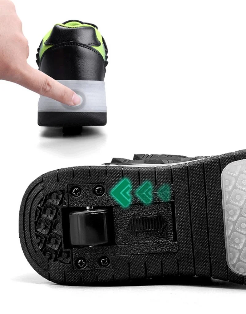 Rollix | 2-Wheel Roller Skate Shoes – Durable Outdoor Skating Sneakers