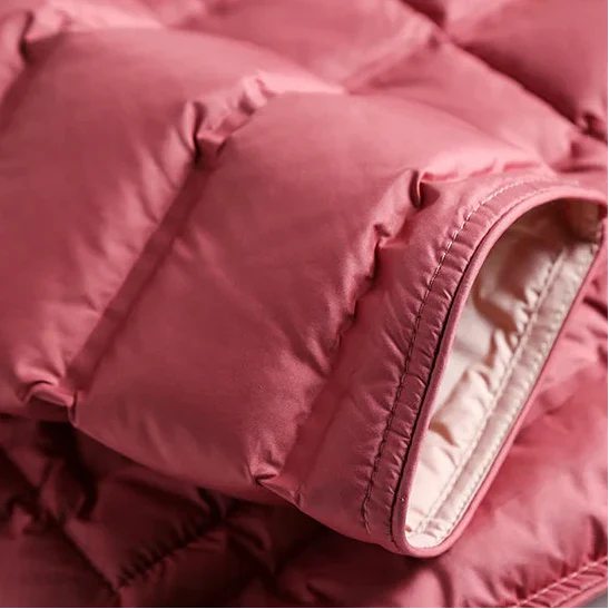 Aeslin | Omkeerbaar gewatteerd eendendonsjack – Lichtgewicht 90% eendendonsvulling