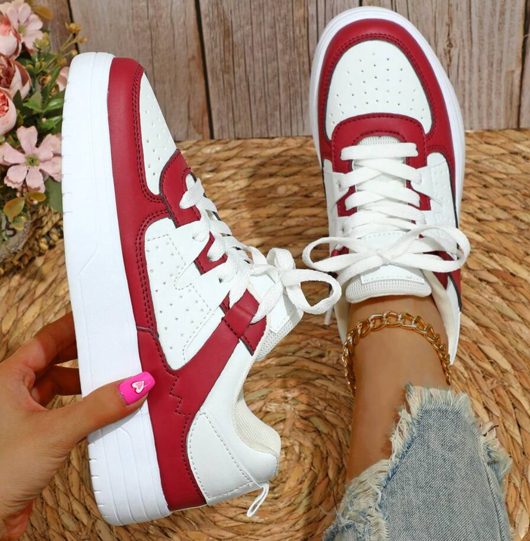 Lunette | Klassieke damessneakers - Lichtgewicht casual sportschoenen