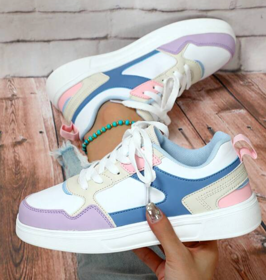 Lunette | Klassieke damessneakers - Lichtgewicht casual sportschoenen