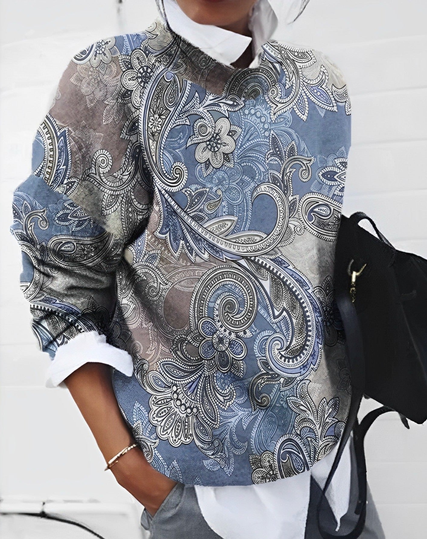 Serel | Gezellige gebreide dames trui – zachte pullover met lange mouwen