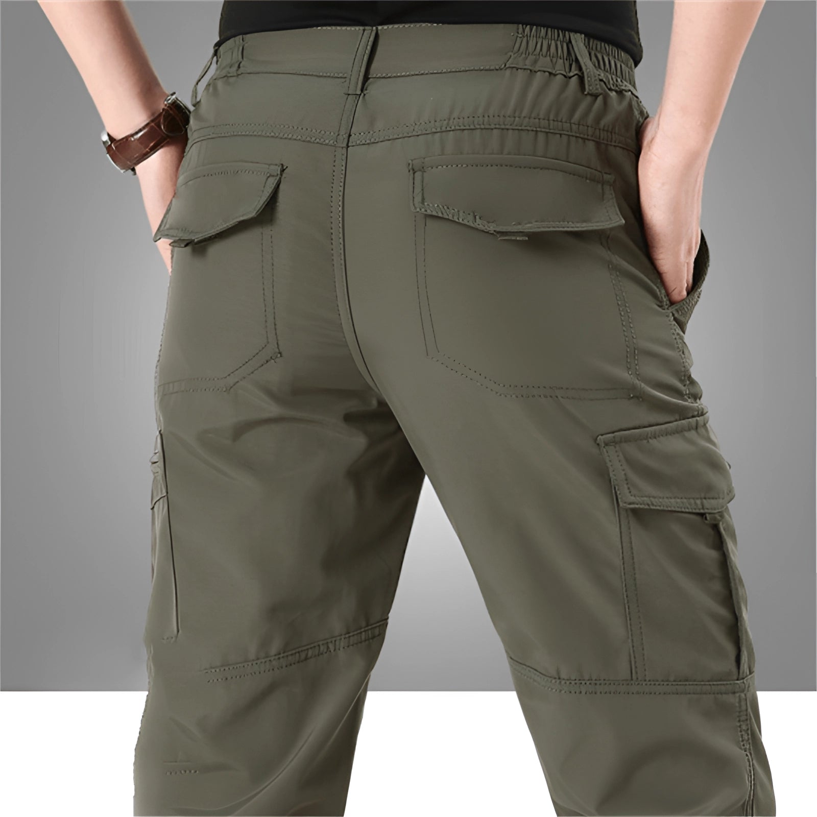 Worrin | Heren Tactical Cargo Broek – Ademend, Outdoor, Multi-Zak, Duurzaam, Militaire Stijl