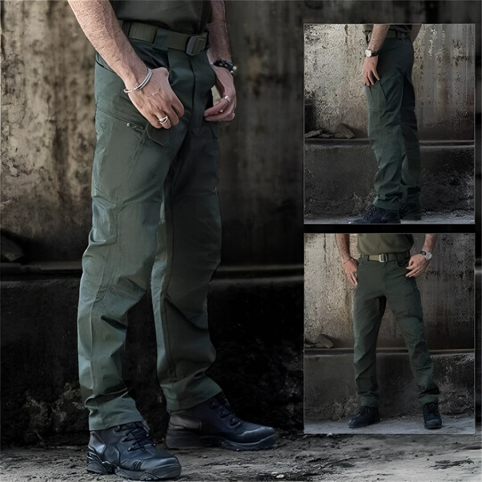 Worrin | Heren Tactical Cargo Broek – Ademend, Outdoor, Multi-Zak, Duurzaam, Militaire Stijl