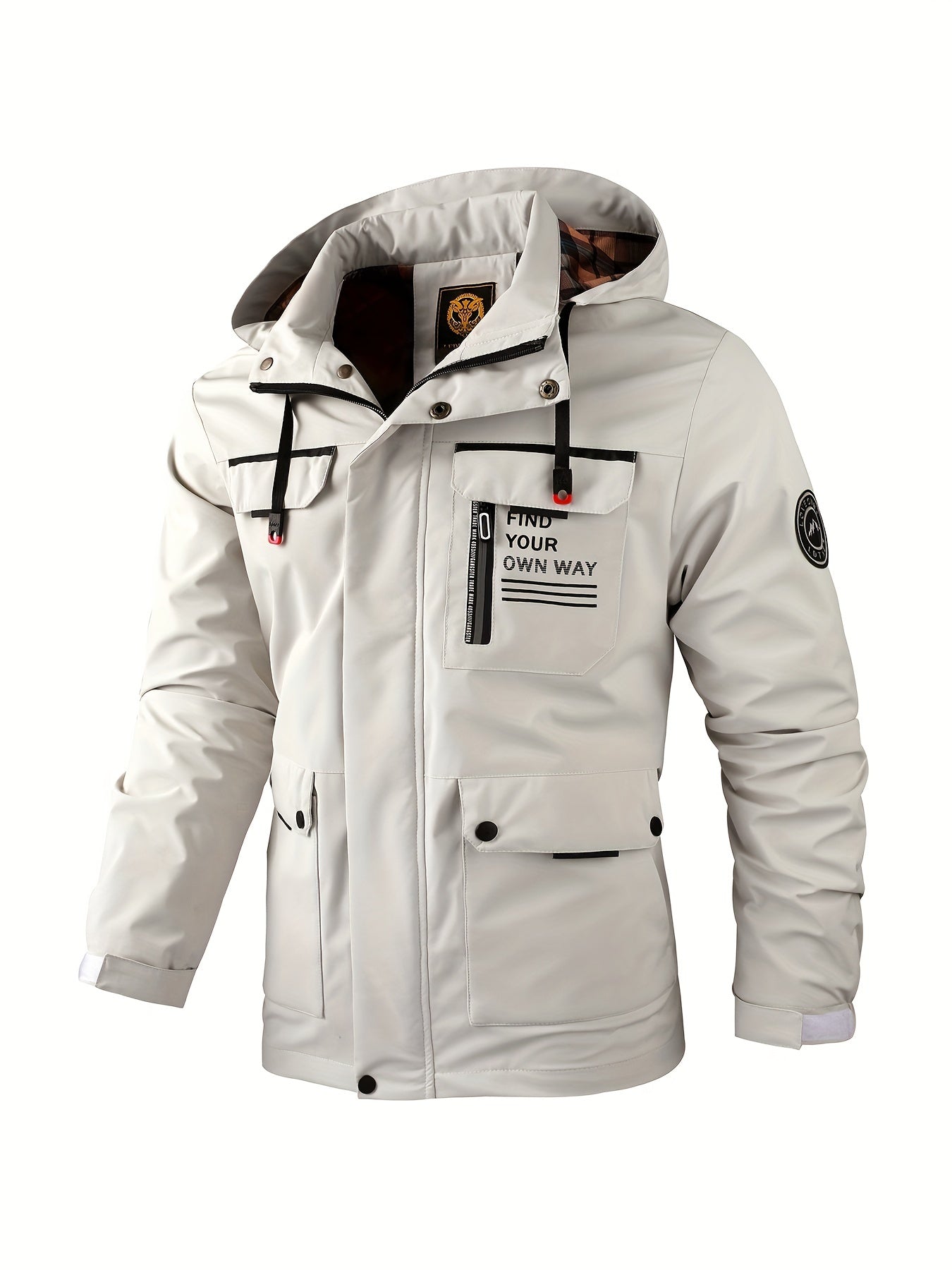 Gudric | Winterjas voor heren – waterdicht, winddicht, ademend, met capuchon, casual en sportief