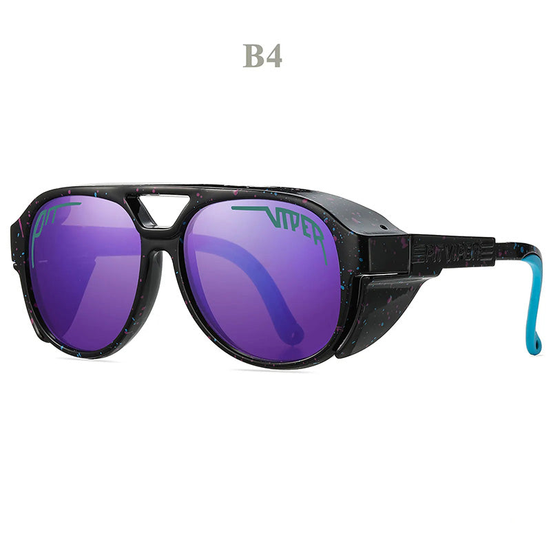 VeloShade | Winddichte motorbril – UV400-bescherming, antireflectie, breukvast, sportieve bril