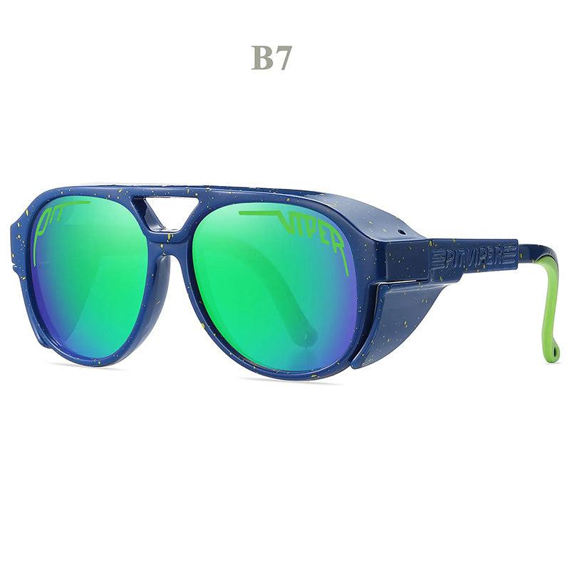 VeloShade | Winddichte motorbril – UV400-bescherming, antireflectie, breukvast, sportieve bril