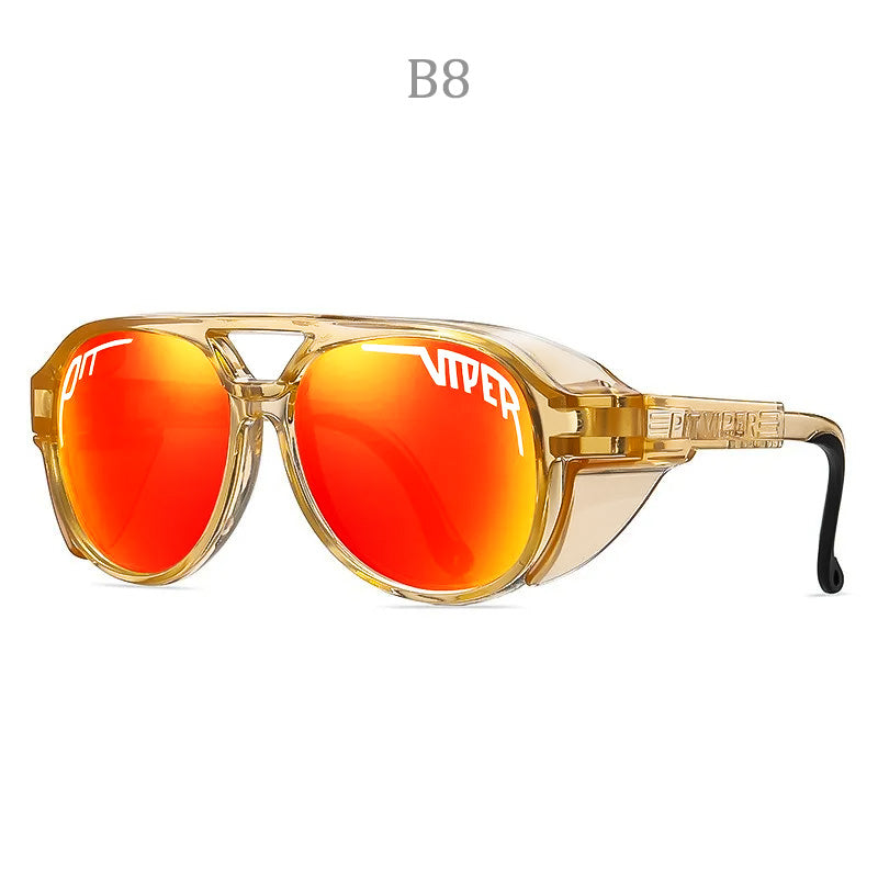VeloShade | Winddichte motorbril – UV400-bescherming, antireflectie, breukvast, sportieve bril