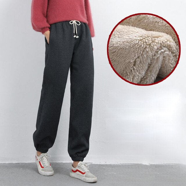 Nerida | Fleece gevoerde Winter Jogger Broek voor Vrouwen - Zacht & Stijlvol Casual Warmte