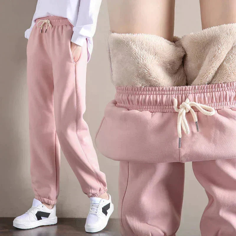 Nerida | Fleece gevoerde Winter Jogger Broek voor Vrouwen - Zacht & Stijlvol Casual Warmte