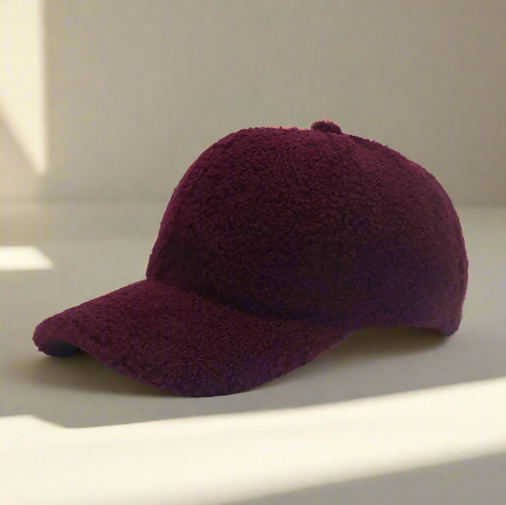 CozyCap | Teddy Cap – Verstelbare winterpet, pluche teddyfleece (56-59 cm)
