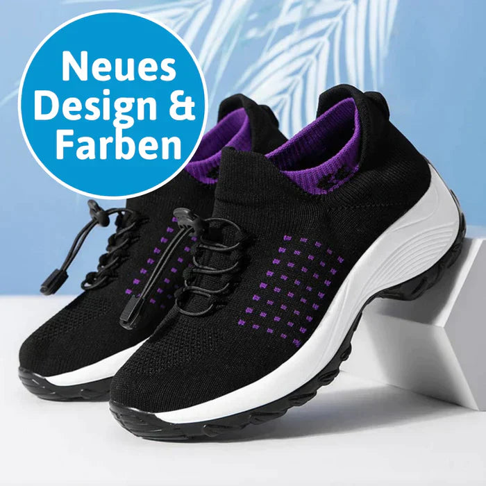Orthiq | Unisex orthopedische wandelschoenen - ademende gebreide sneakers voor verlichting van voetpijn