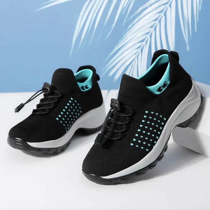 Orthiq | Unisex orthopedische wandelschoenen - ademende gebreide sneakers voor verlichting van voetpijn