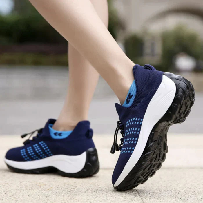 Orthiq | Unisex orthopedische wandelschoenen - ademende gebreide sneakers voor verlichting van voetpijn