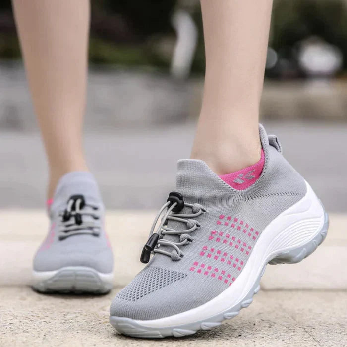 Orthiq | Unisex orthopedische wandelschoenen - ademende gebreide sneakers voor verlichting van voetpijn