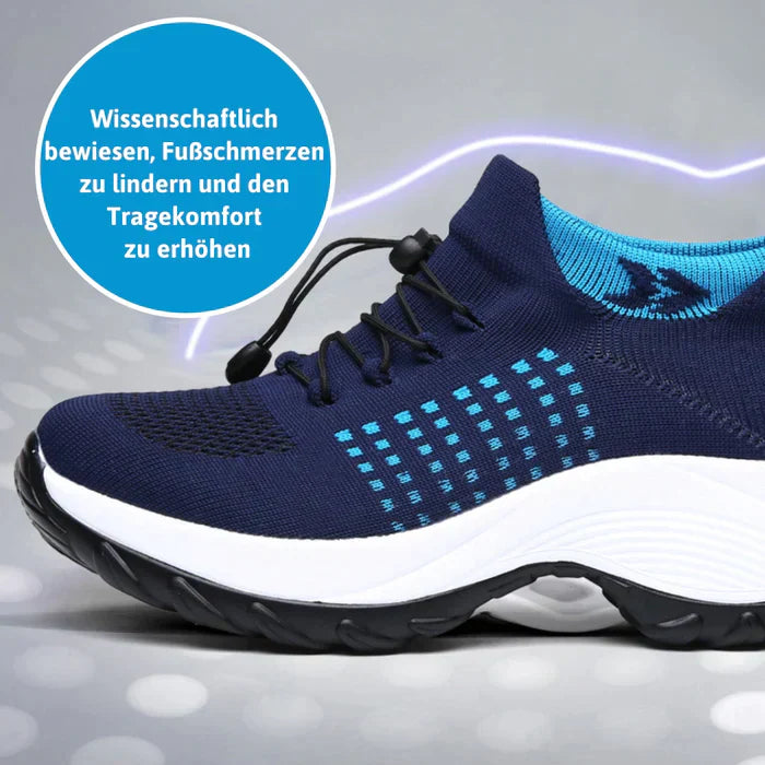 Orthiq | Unisex orthopedische wandelschoenen - ademende gebreide sneakers voor verlichting van voetpijn