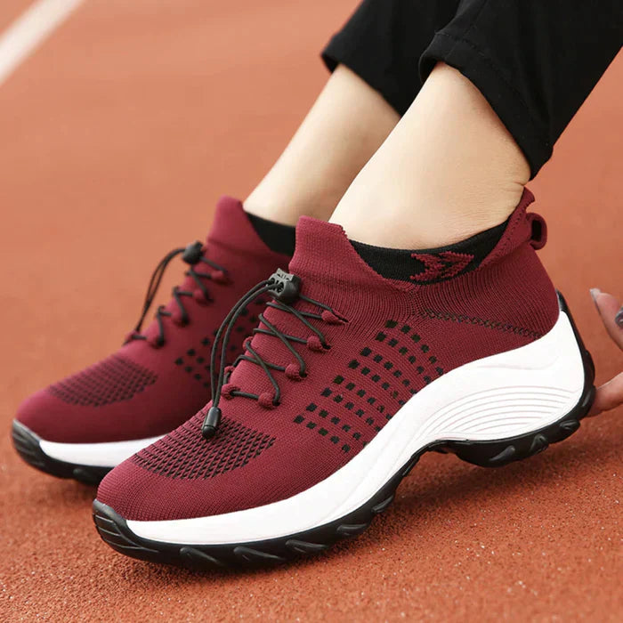 Orthiq | Unisex orthopedische wandelschoenen - ademende gebreide sneakers voor verlichting van voetpijn