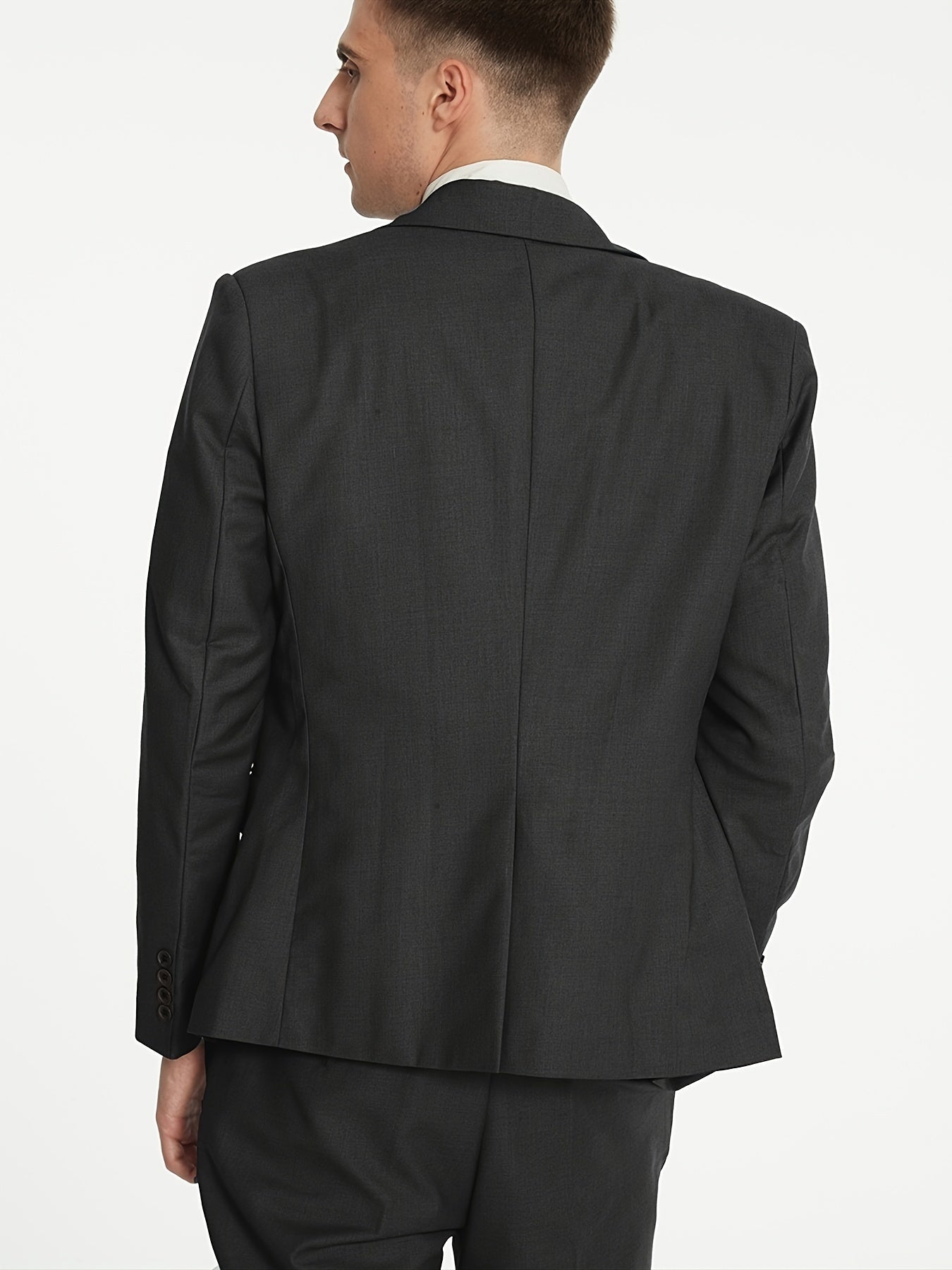 Tormund | Driedelig formeel herenpak – blazer, vest en broek, slim fit, zakelijke en bruiloftskleding