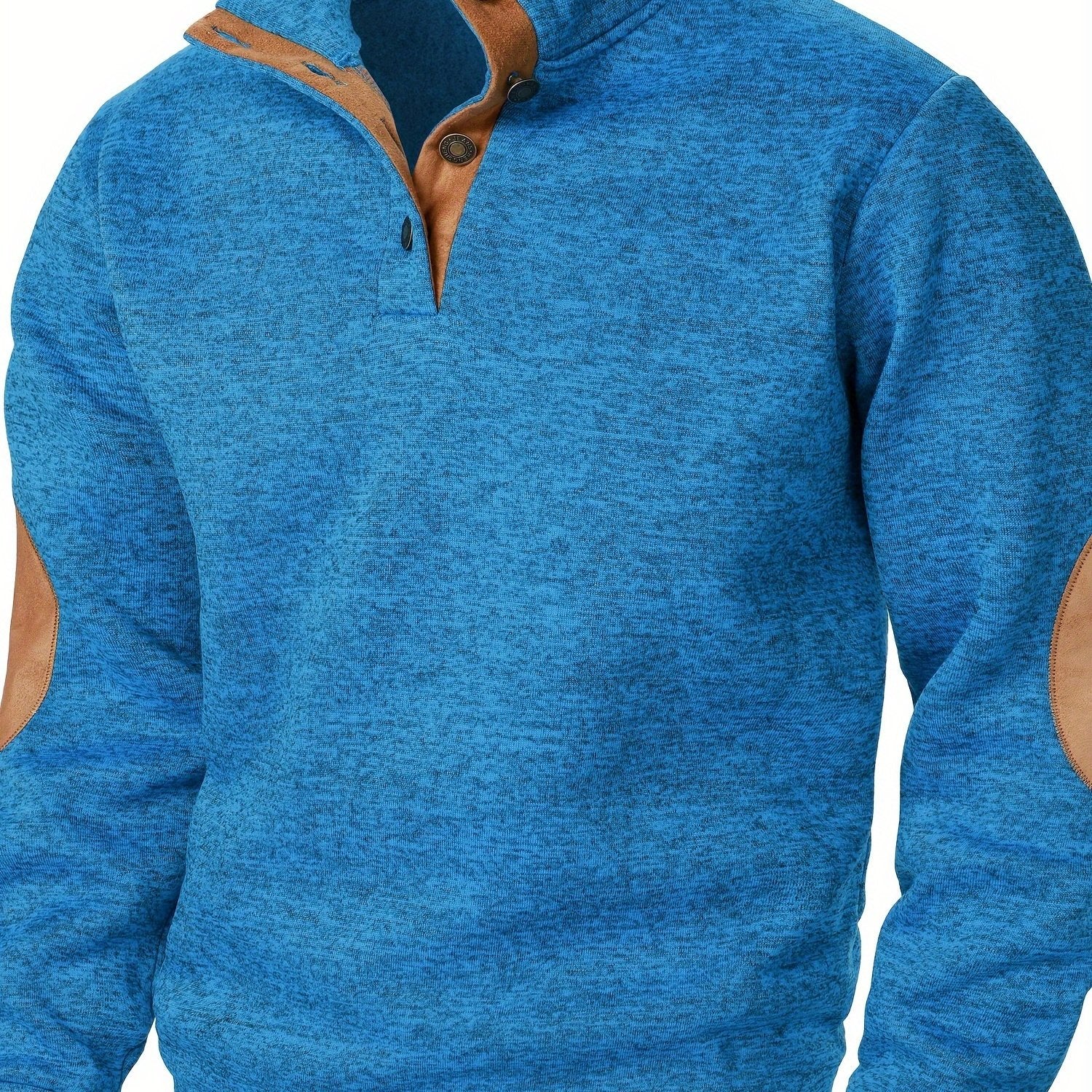 Kristoff | Herenpullover met opstaande kraag en lange mouwen – Casual herfst-wintertop