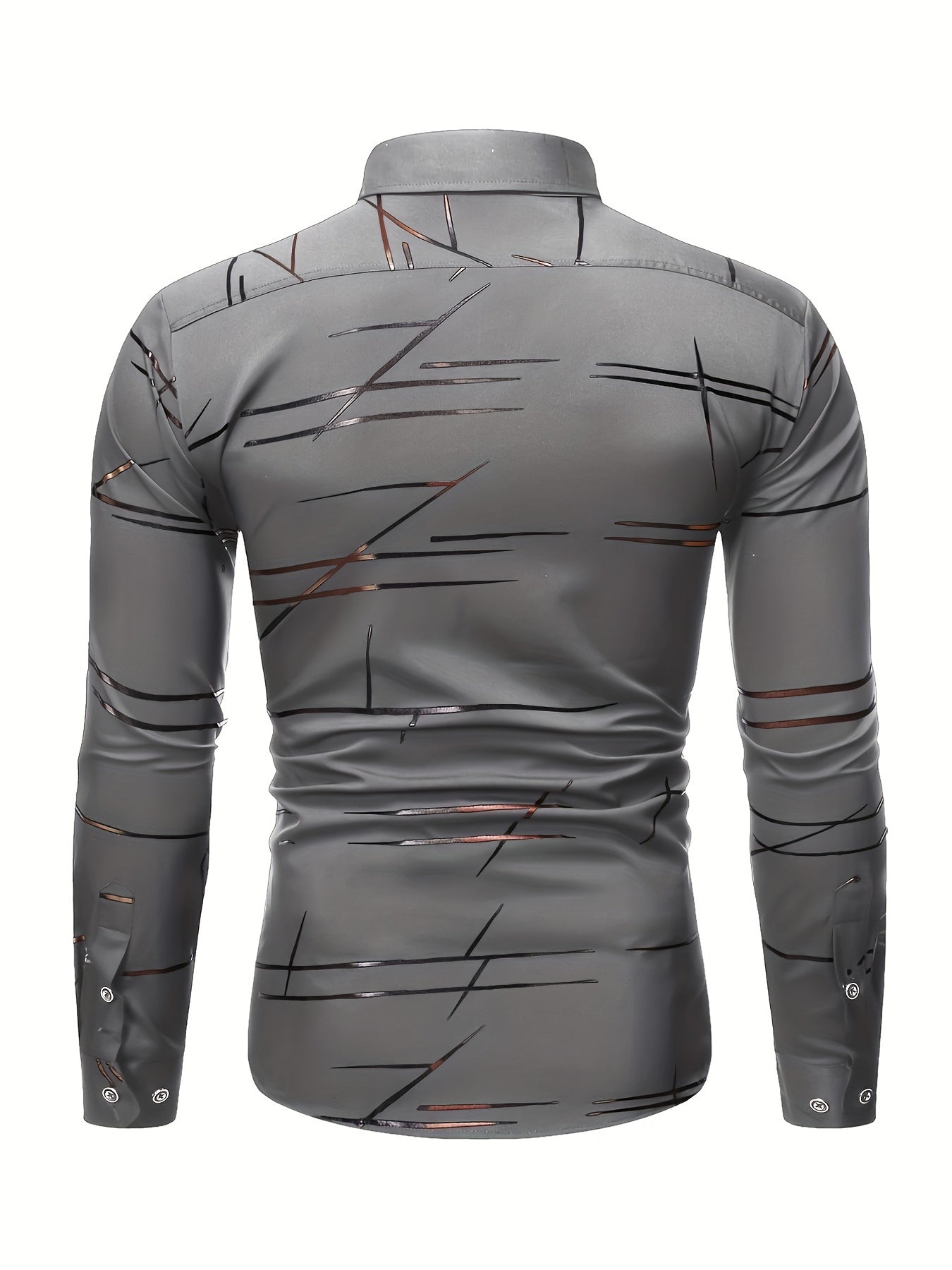 Caius | Casual Slim Fit Herenoverhemd met lange mouwen - Stijlvol Modern Ontwerp