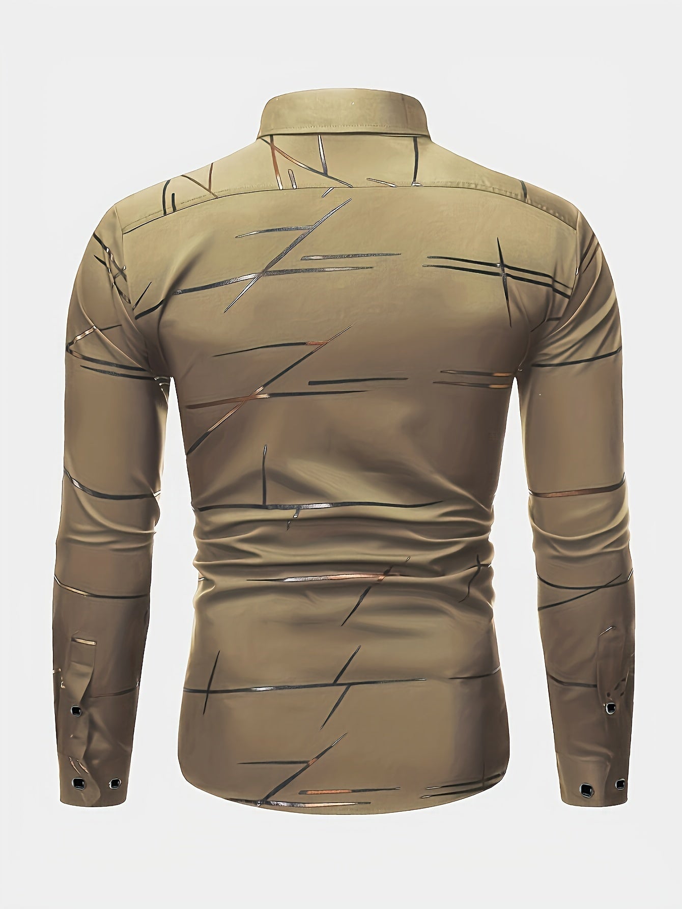 Caius | Casual Slim Fit Herenoverhemd met lange mouwen - Stijlvol Modern Ontwerp