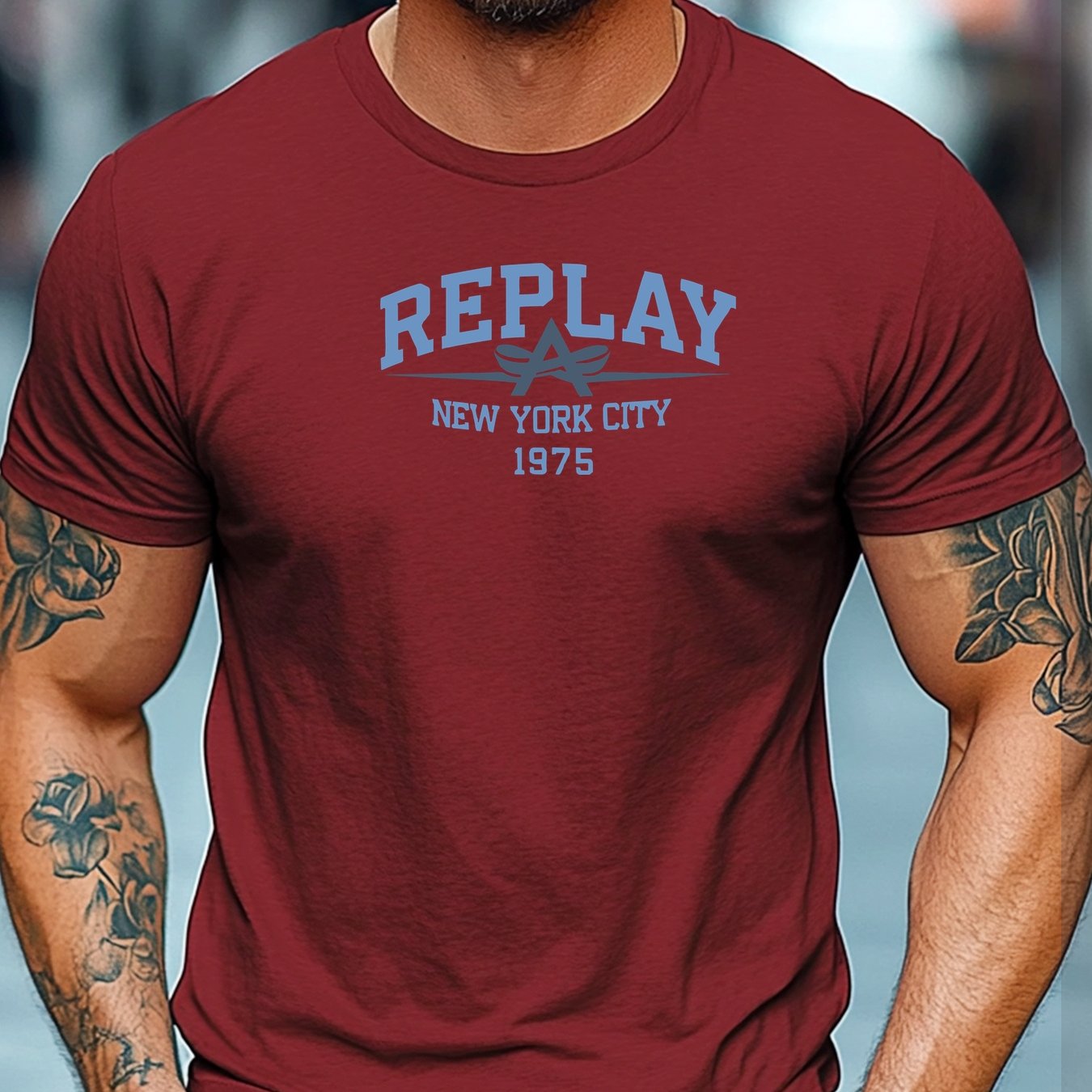 Tybalt | Heren 1975 Retro Grafisch T-shirt - Zwart Casual Korte Mouw T-shirt, Lichtgewicht, Ademende Pasvorm