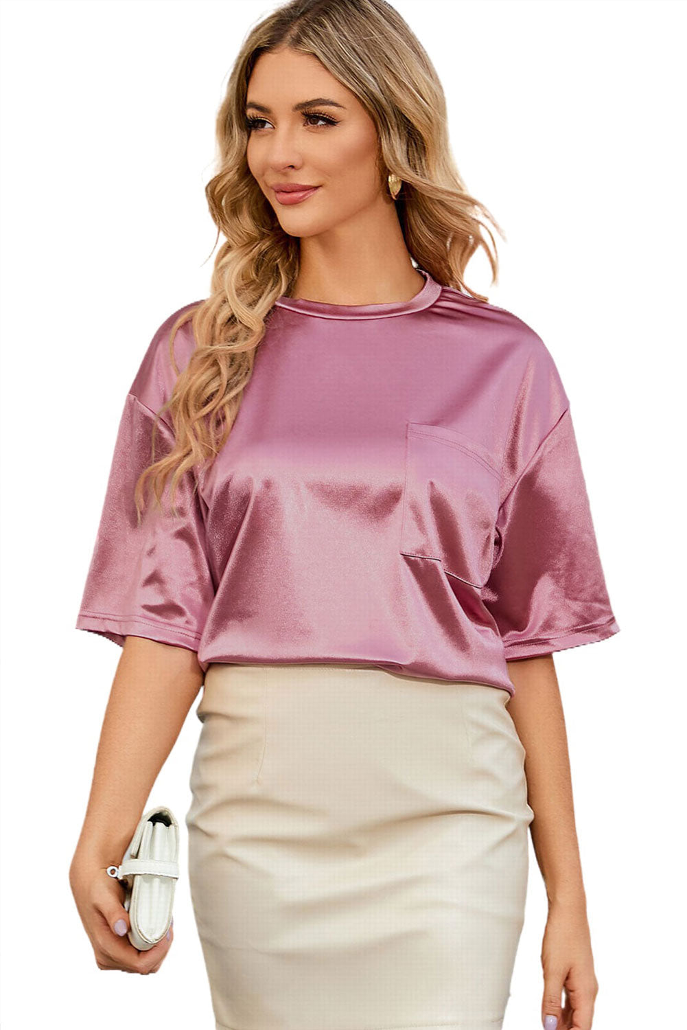 Arabella - Los shirt met zak