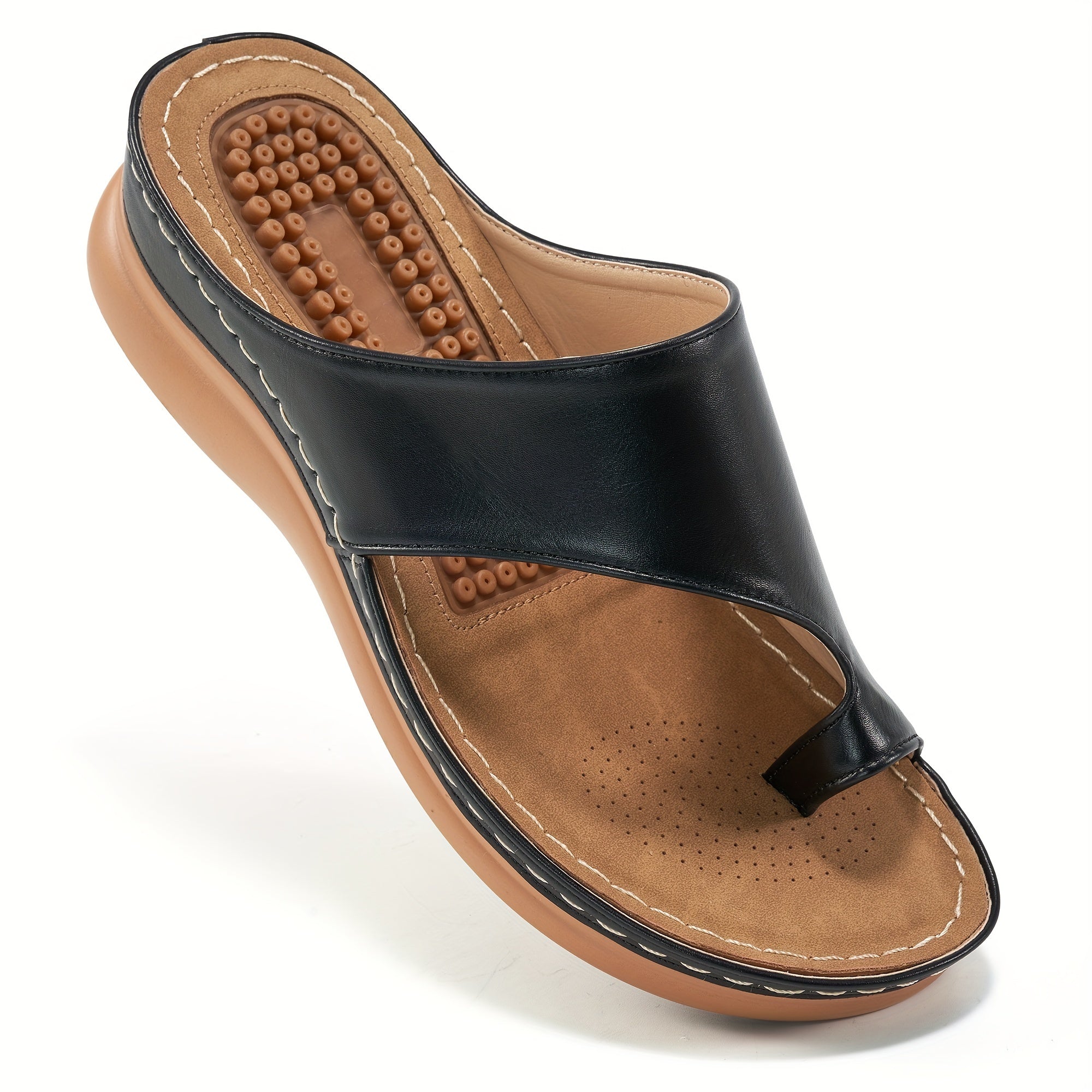 OrthoSlide | Orthopedische massage slippers voor dames - Sandalen met steunzolen