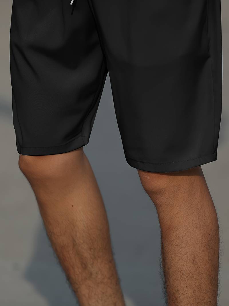 Gyorgy | Mannen Ademende Casual Trekkoord Shorts - Lichtgewicht Zomer Shorts