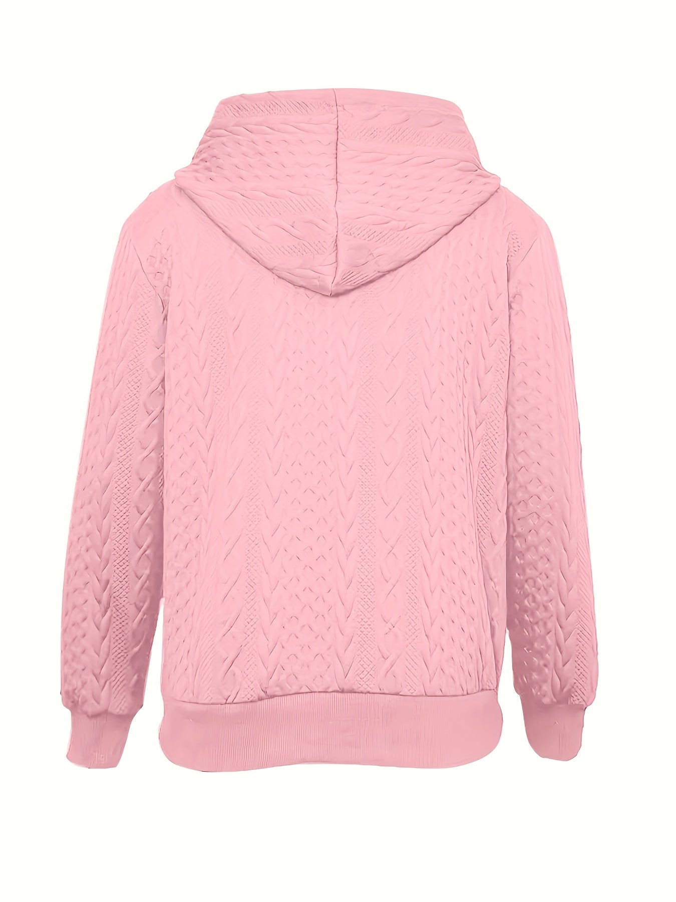 Prynn | Lichtgewicht casual damesjack met capuchon - zachte structuurstof, ritssluiting, capuchon met koord