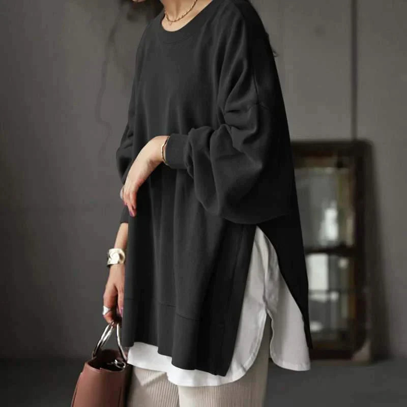 Kailah | Oversized trui voor dames – zachte pullover, comfortabele losse pasvorm, casual chique