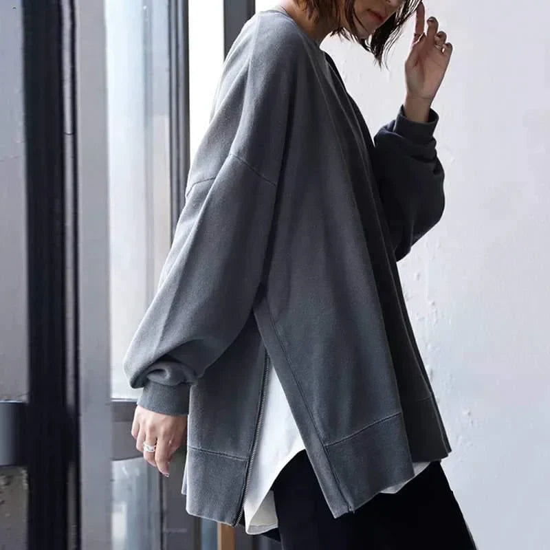Kailah | Oversized trui voor dames – zachte pullover, comfortabele losse pasvorm, casual chique
