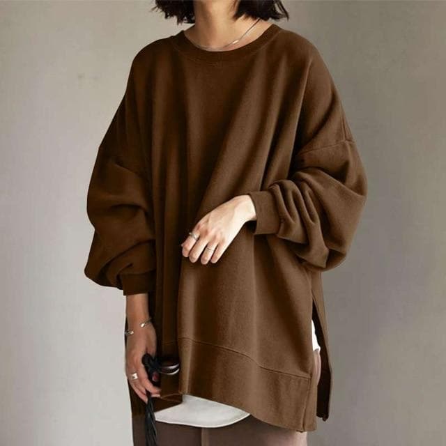 Kailah | Oversized trui voor dames – zachte pullover, comfortabele losse pasvorm, casual chique