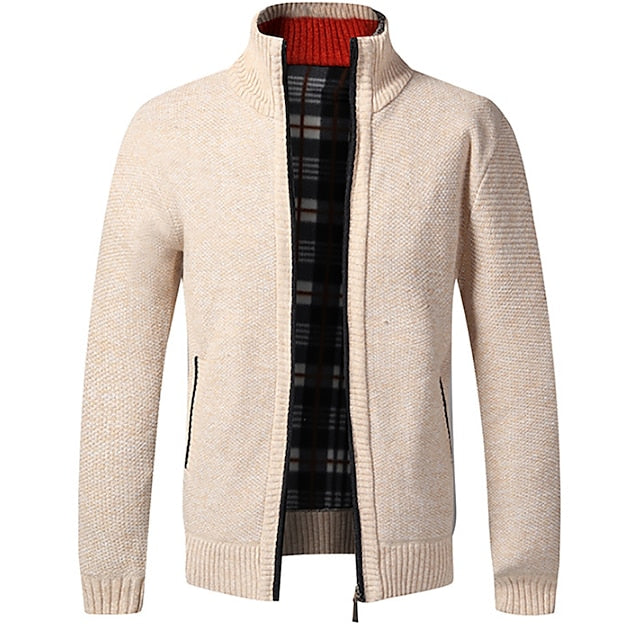 Brendir | Trui met rits voor heren - Stijlvolle trui met halve rits, casual Slim Fit
