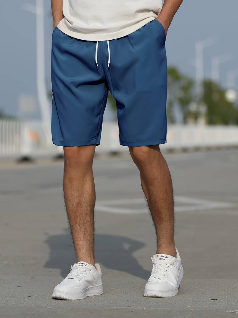 Gyorgy | Mannen Ademende Casual Trekkoord Shorts - Lichtgewicht Zomer Shorts