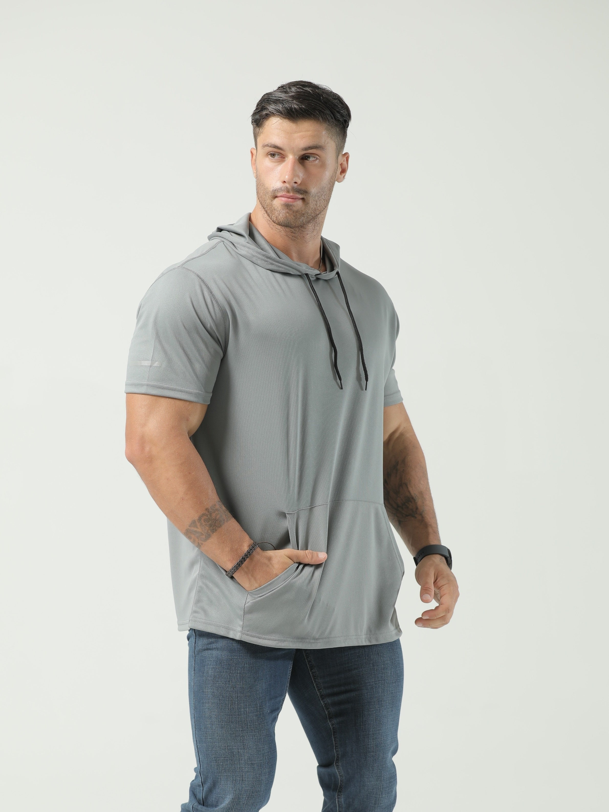 Galvin | Sneldrogende, ademende hoodie voor heren - Casual activewear
