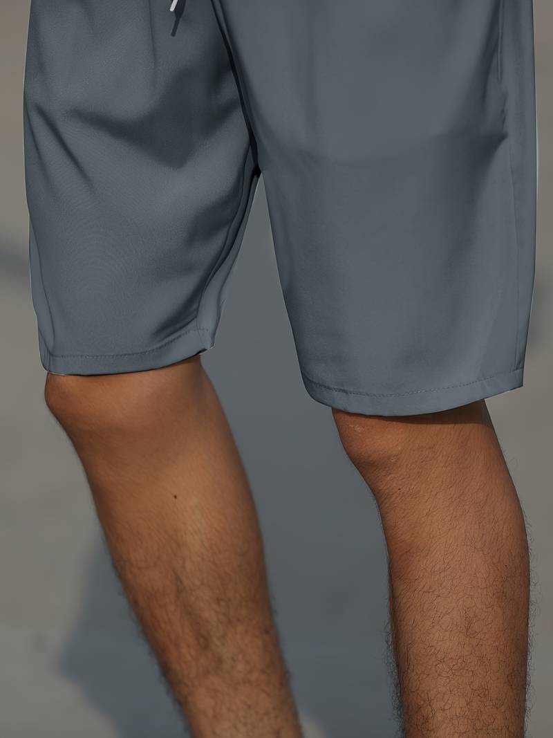 Gyorgy | Mannen Ademende Casual Trekkoord Shorts - Lichtgewicht Zomer Shorts