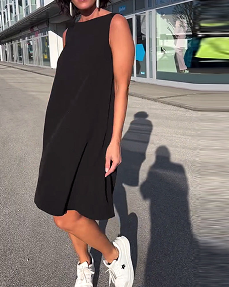 Teyah | Mouwloze Casual Zomerjurk voor dames - Lichtgewicht & Comfortabel