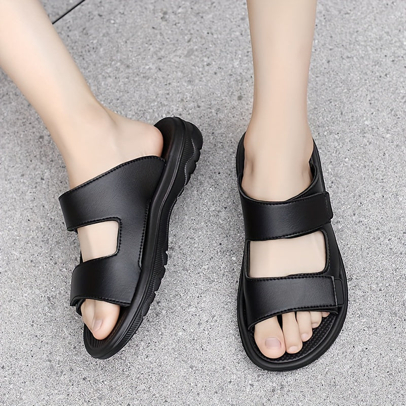 Gaxon | Herenslippers - Ademende Open-Teen Zomerslippers met EVA-zool met demping