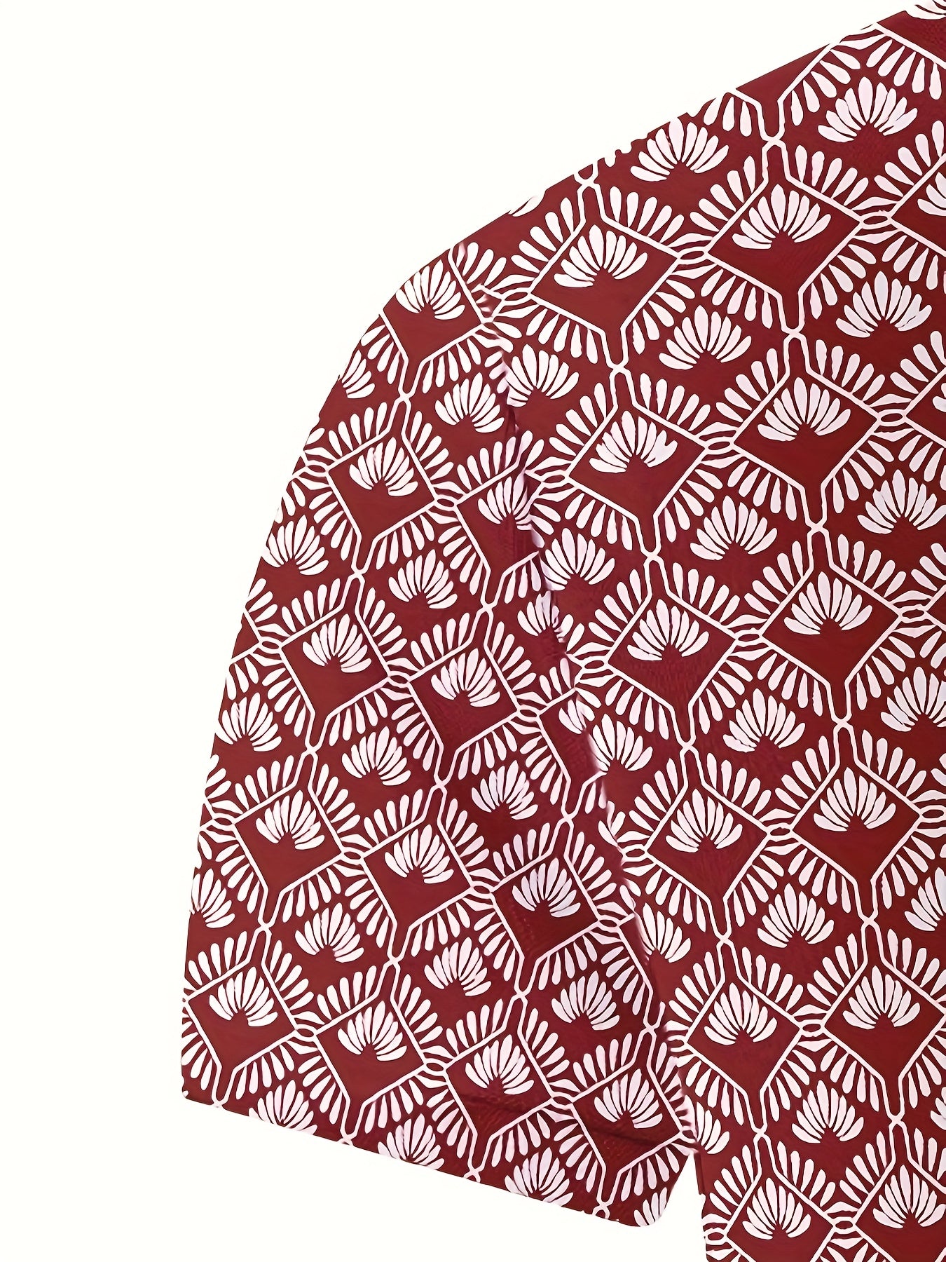 Severin | Casual Polo Shirt Heren - Korte Mouw Geometrische Print