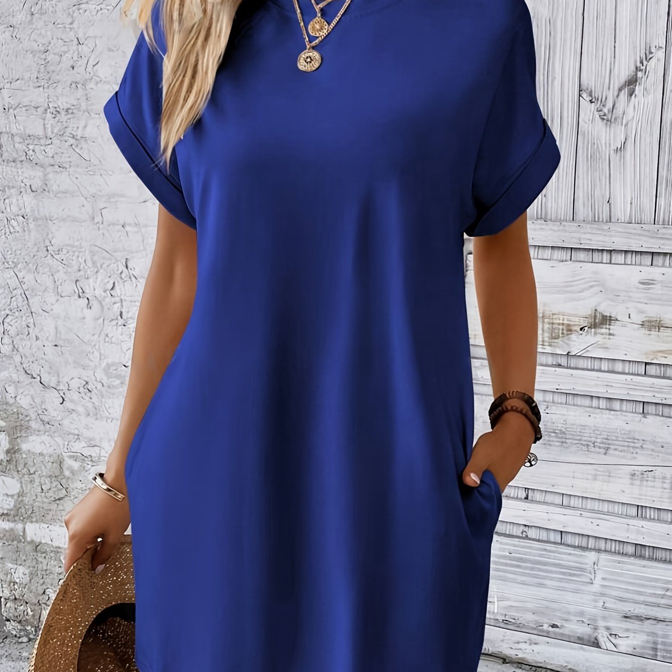 Liesel | Zakkenjurk met korte mouwen voor dames - Ademend Outfit