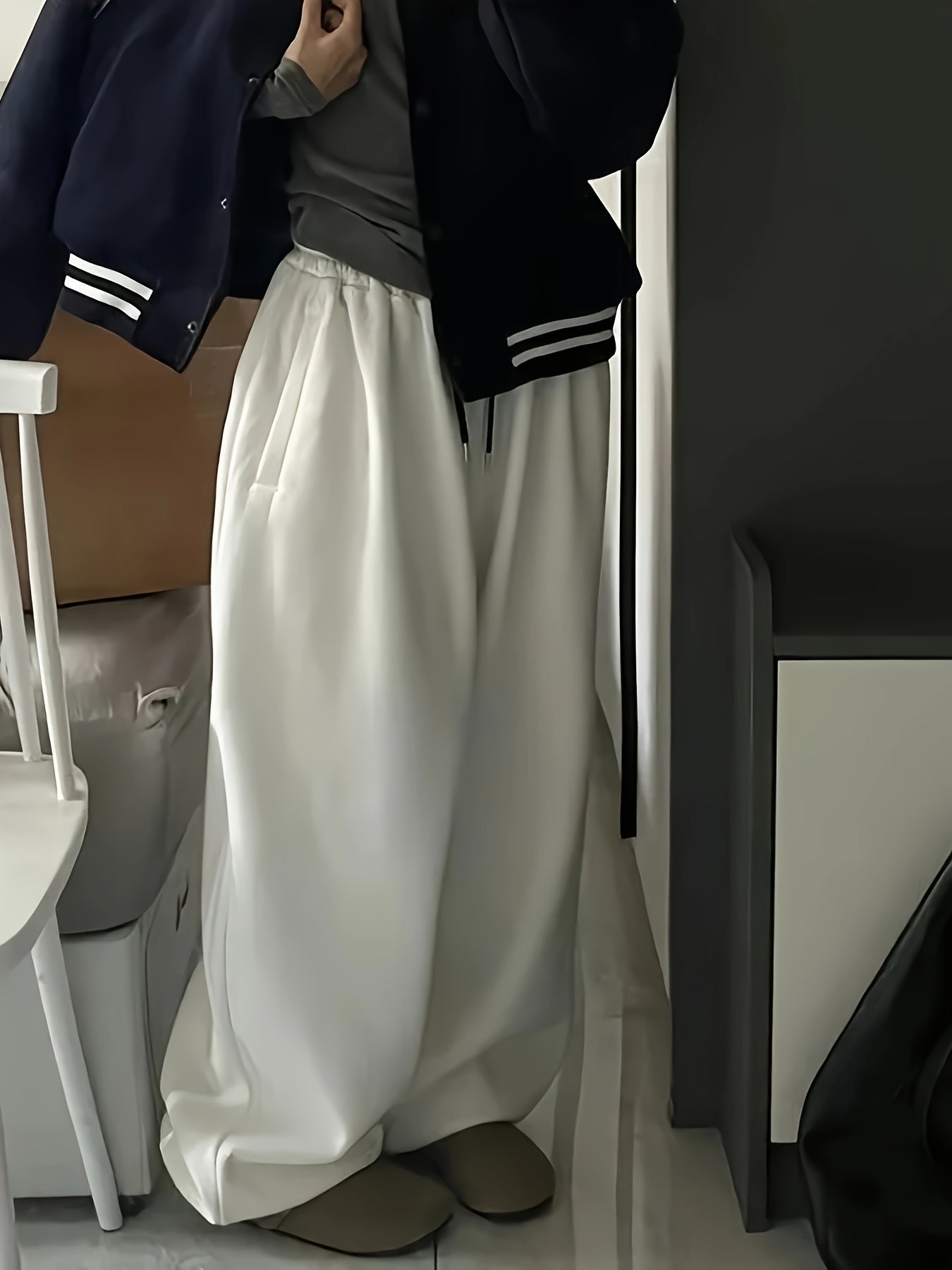 Vendela | Baggy joggingbroek voor dames met trekkoord – Casual, loszittende joggingbroek