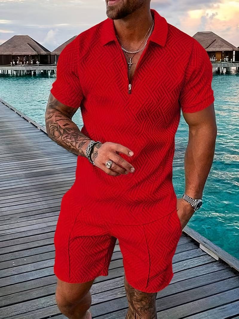 Olavi | Zomerset 2-delig heren - Stijlvol Outfit