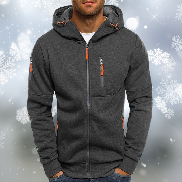 Isben | Herenjas met capuchon – Casual lichtgewicht jas met meerdere zakken en verstelbare capuchon