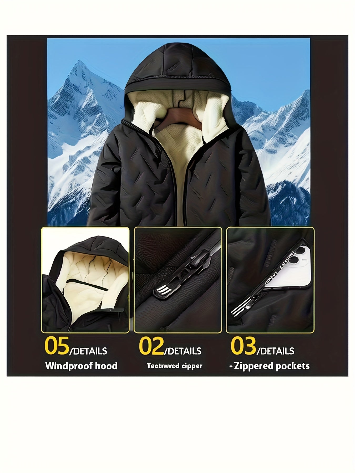 Tariq | Casual herenjas – Lichtgewicht modieuze jas met ritssluiting