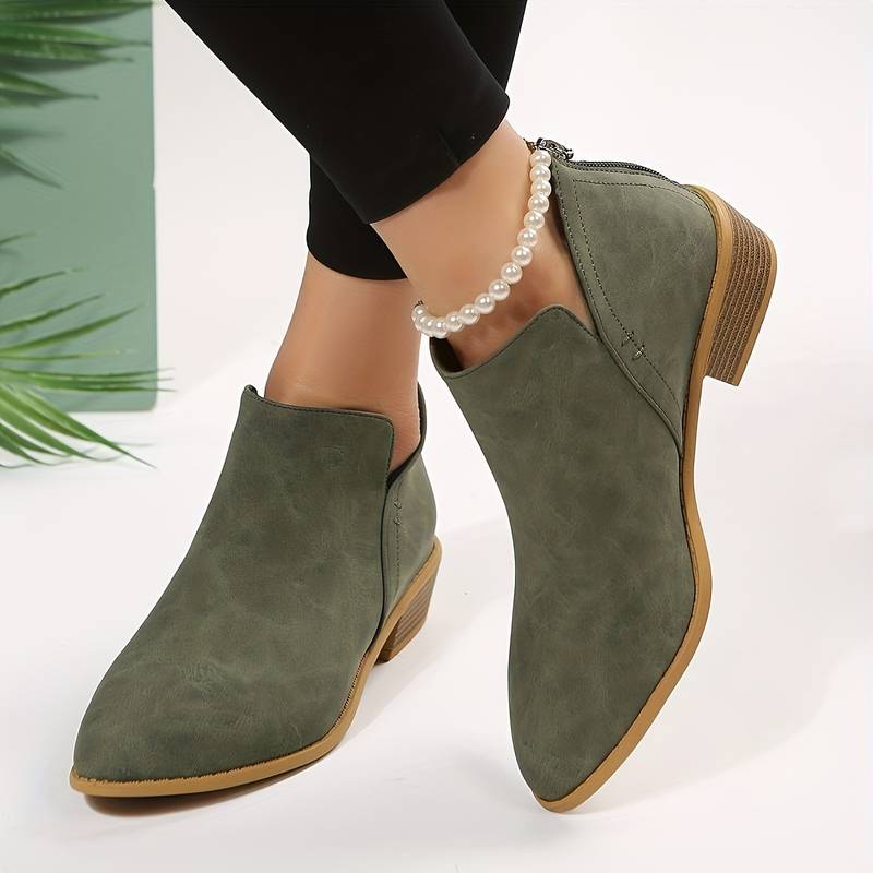 StepLuxe | Suède enkellaarsjes voor dames – Chique schoenen voor elke dag