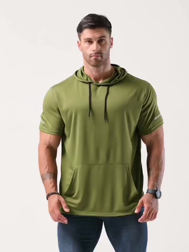 Galvin | Sneldrogende, ademende hoodie voor heren - Casual activewear
